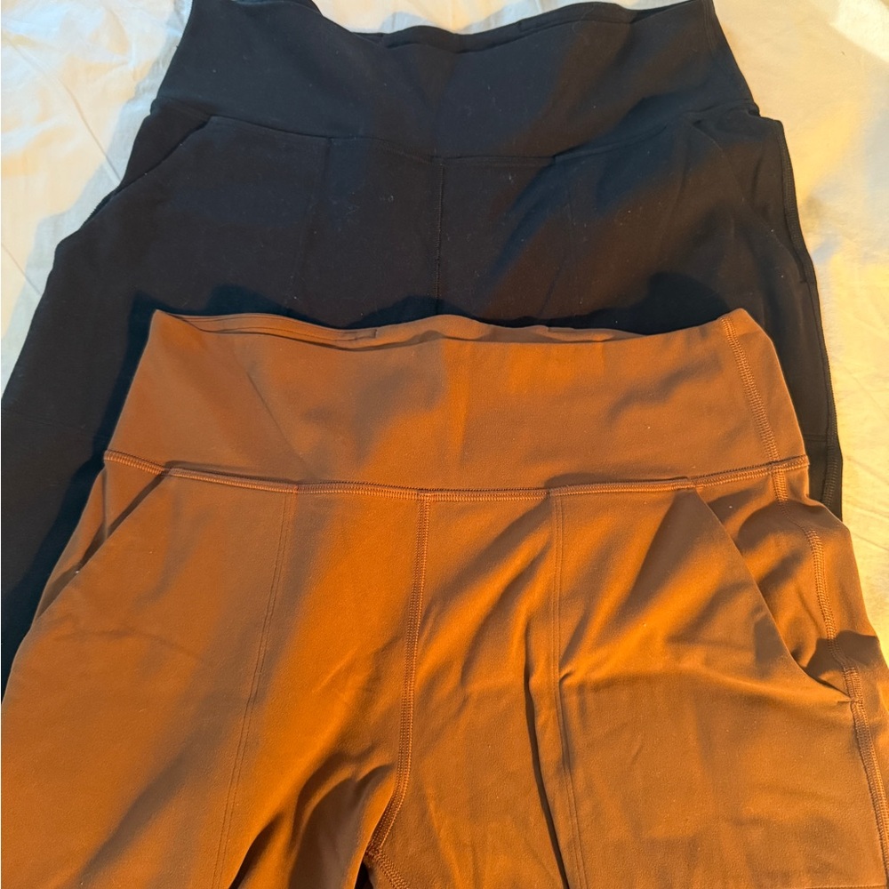 Lululemon Brown and Black Joggers - Picture 3 of 5